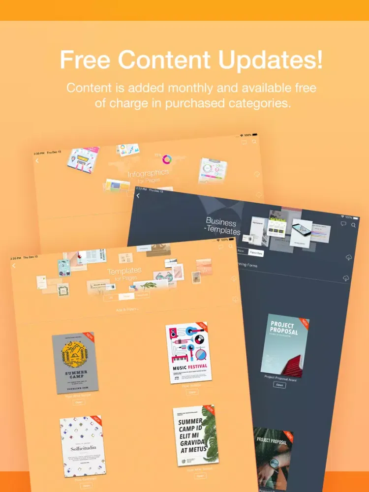 Toolbox for Pages iPad  Screenshots