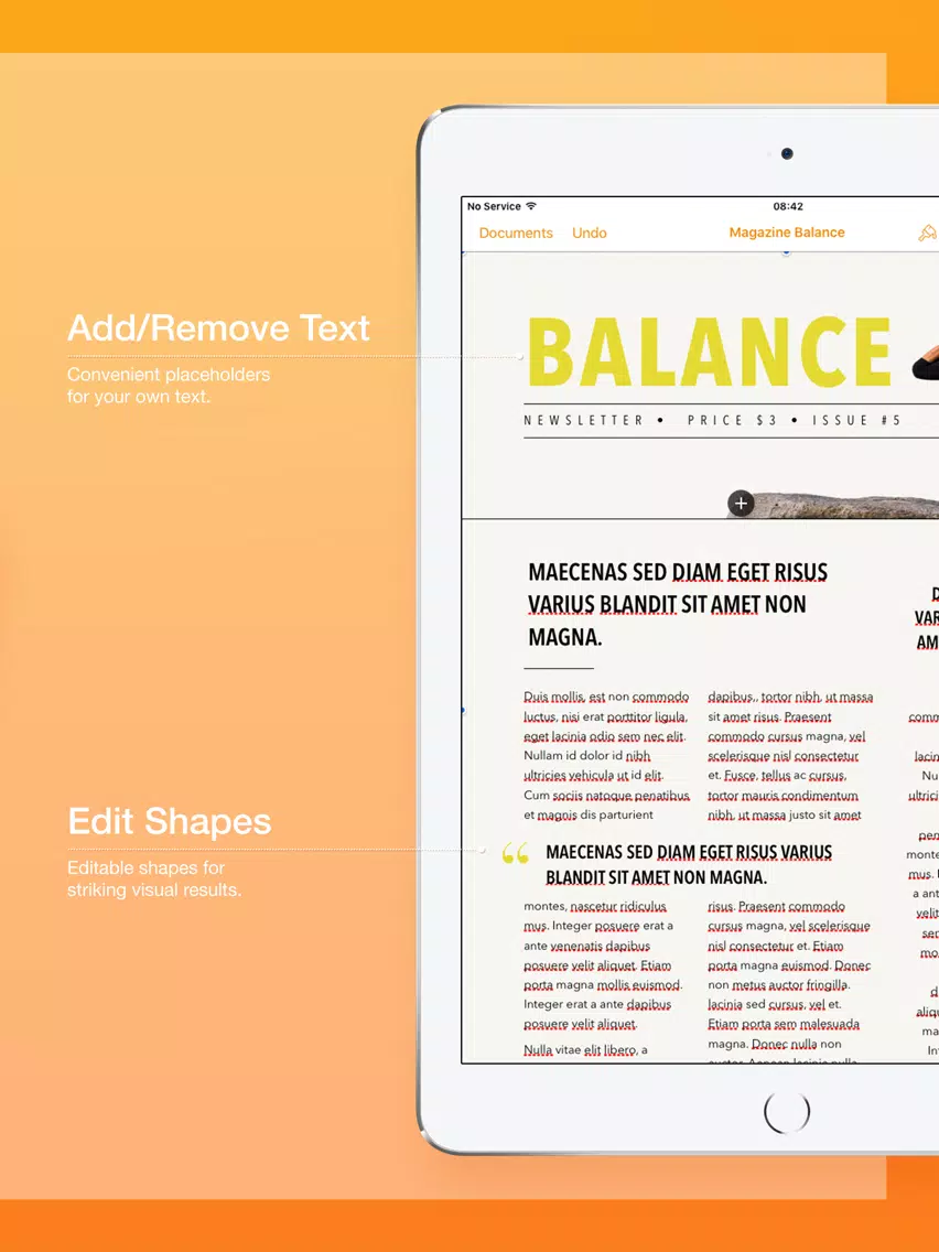 Toolbox for Pages iPad  Ekran Görüntüleri