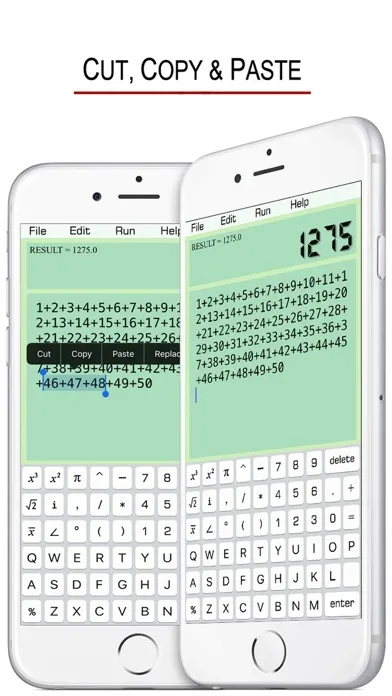 Notebook Calculator سکرین شاٹس