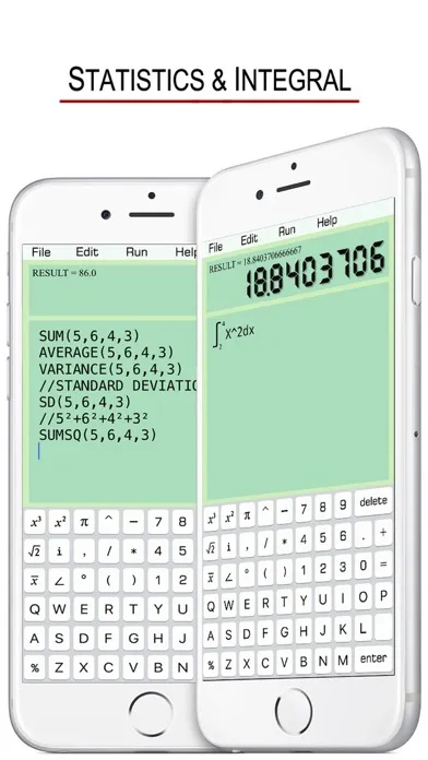 Notebook Calculator سکرین شاٹس