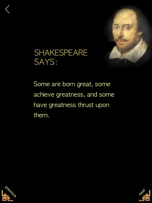 Tangkapan layar Shakespeare - Complete Search iPad 