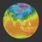 3D Global Temperature Map