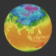 3D Global Temperature Map 3D Global Temperature Map