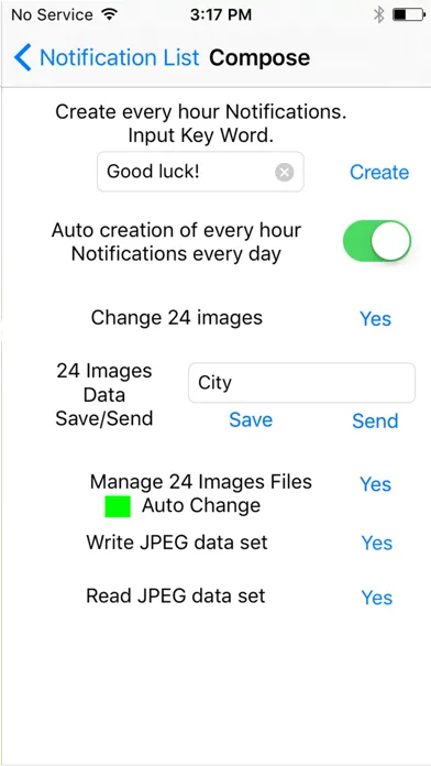 WatchAfication, TimeSignal app スクリーンショット