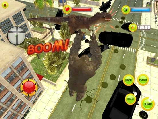 Captures d'écran de Giant Gorilla Kong City Attack iPad 