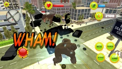 Captures d'écran de Giant Gorilla Kong City Attack