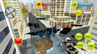 Captures d'écran de Giant Gorilla Kong City Attack