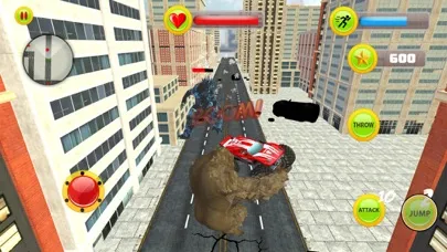 Captures d'écran de Giant Gorilla Kong City Attack