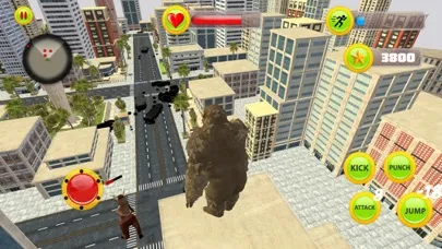 Captures d'écran de Giant Gorilla Kong City Attack