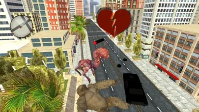 Captures d'écran de Giant Gorilla Kong City Attack
