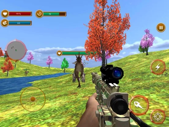 Screenshot di Real Dino Hunter : Hunting 3D iPad 