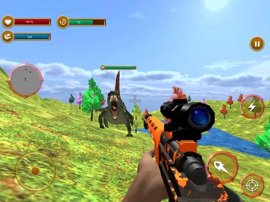 Screenshot di Real Dino Hunter : Hunting 3D iPad 