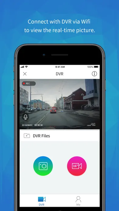 Zrzuty ekranu DV Show - For wifi DVR