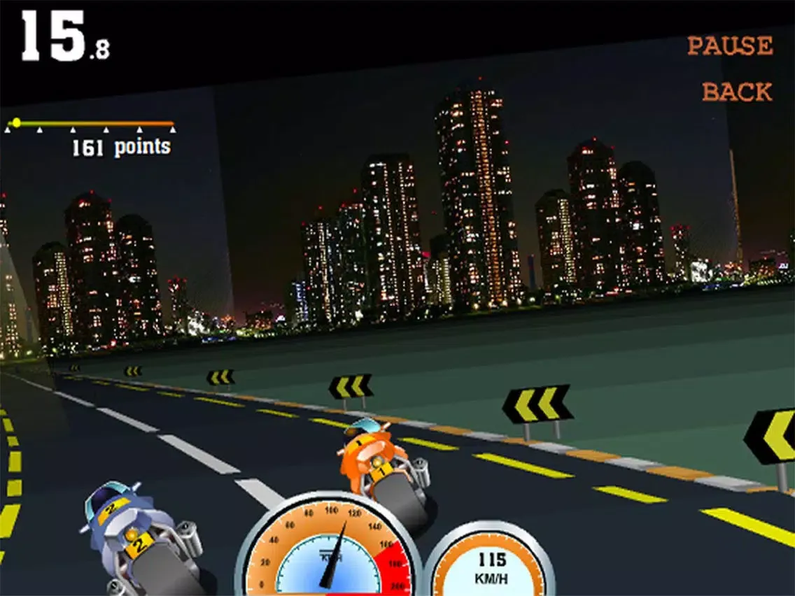 Capturas de pantalla de Highway Moto Racing:CSR Game iPad 