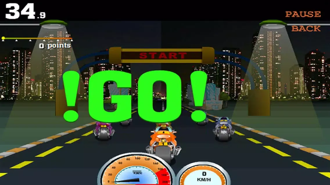 Capturas de pantalla de Highway Moto Racing:CSR Game