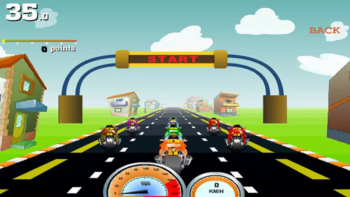 Capturas de pantalla de Highway Moto Racing:CSR Game