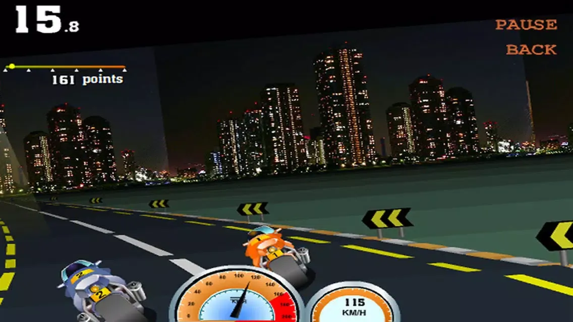 Capturas de pantalla de Highway Moto Racing:CSR Game