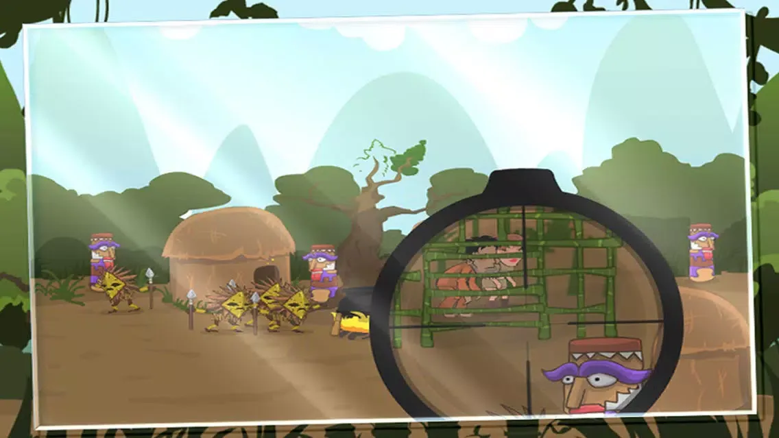 Скриншоты Sniper Shooting :Prison Escape - Real Jungle Survival Puzzle Game