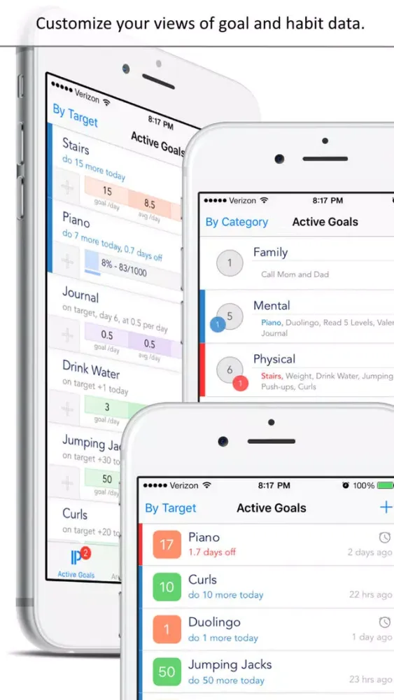 Скриншоты Persistence - Goal Tracker