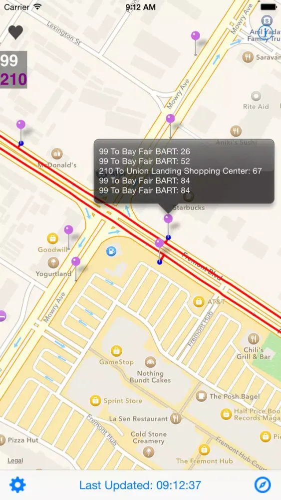 AC Next Bus应用截图
