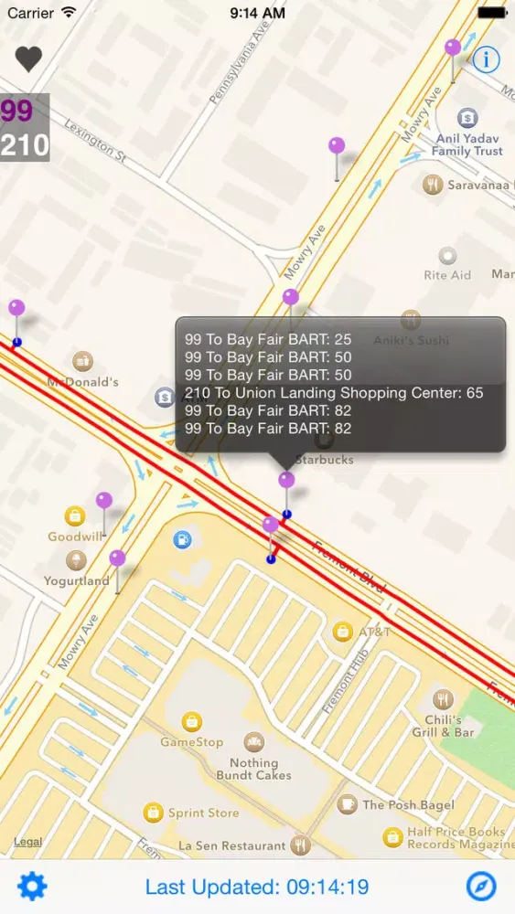 AC Next Bus应用截图