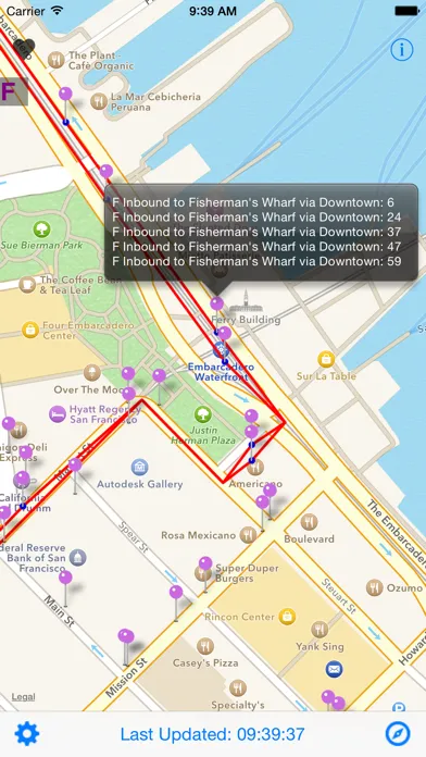 SF Next Bus应用截图