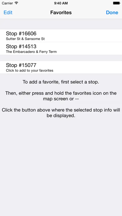 SF Next Bus应用截图
