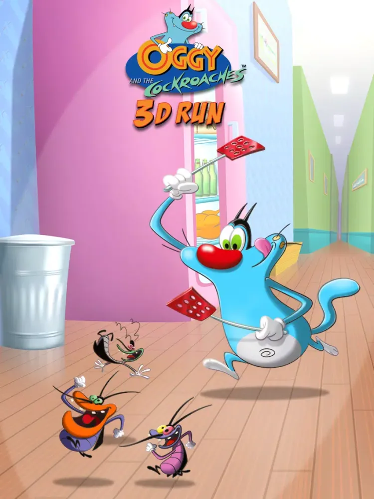 Oggy 3D Run iPad  스크린샷