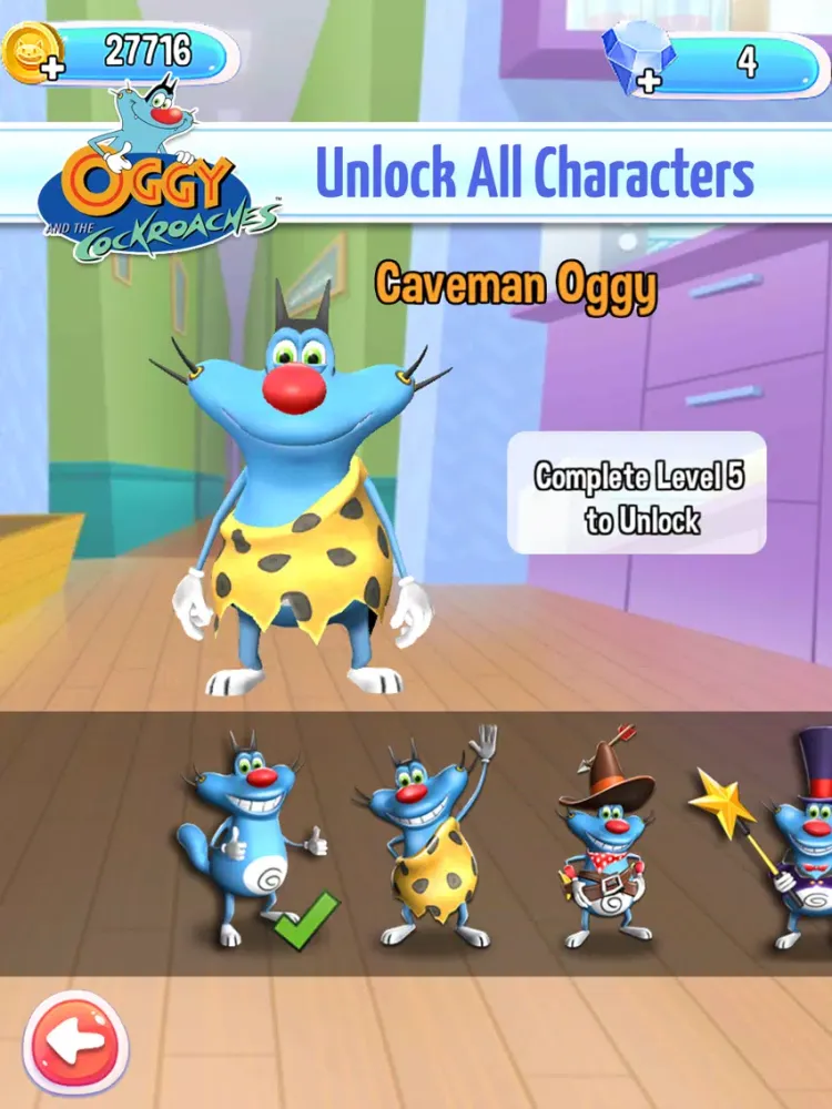 Oggy 3D Run iPad  스크린샷