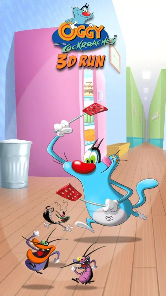 Oggy 3D Run 스크린샷