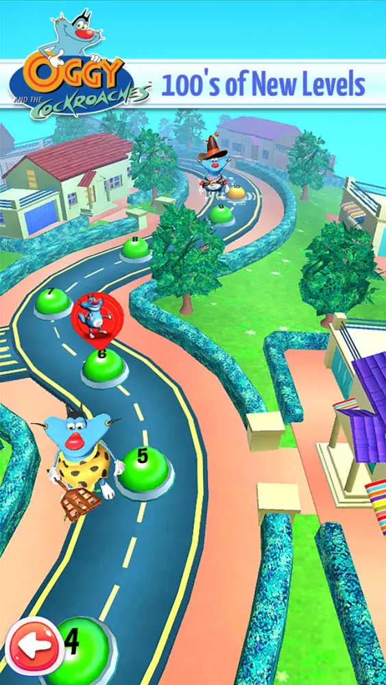 Oggy 3D Run 스크린샷