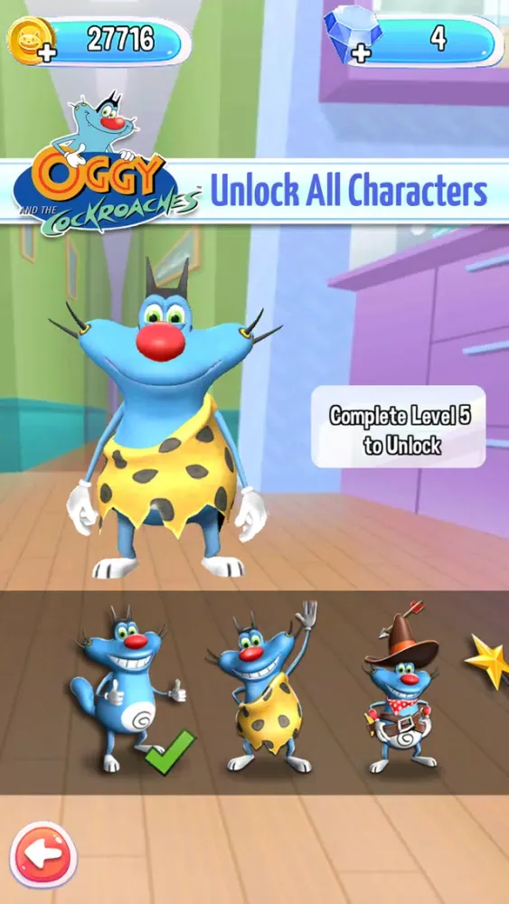 Oggy 3D Run 스크린샷