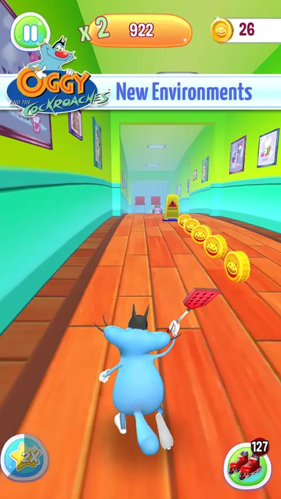 Oggy 3D Run 스크린샷