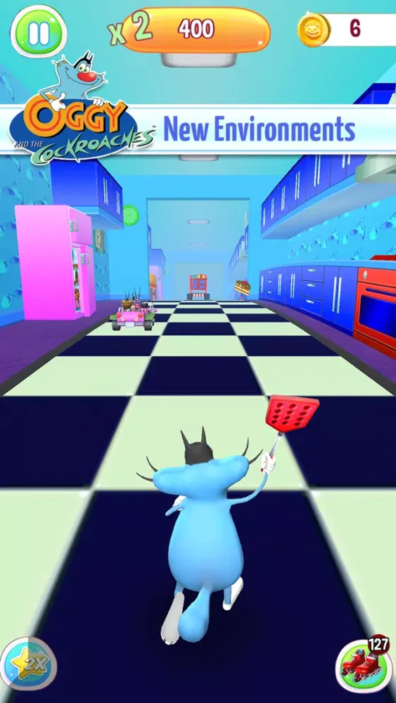 Oggy 3D Run 스크린샷