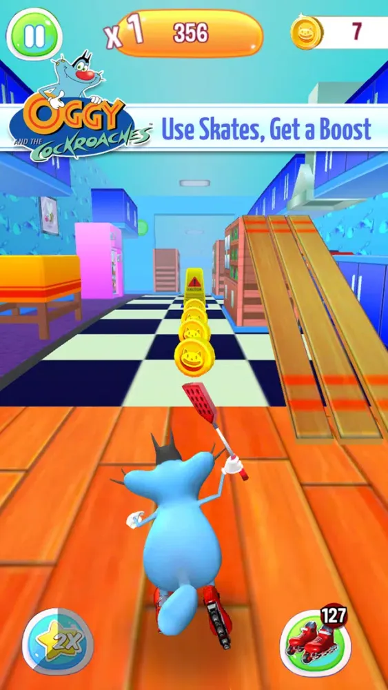 Oggy 3D Run 스크린샷