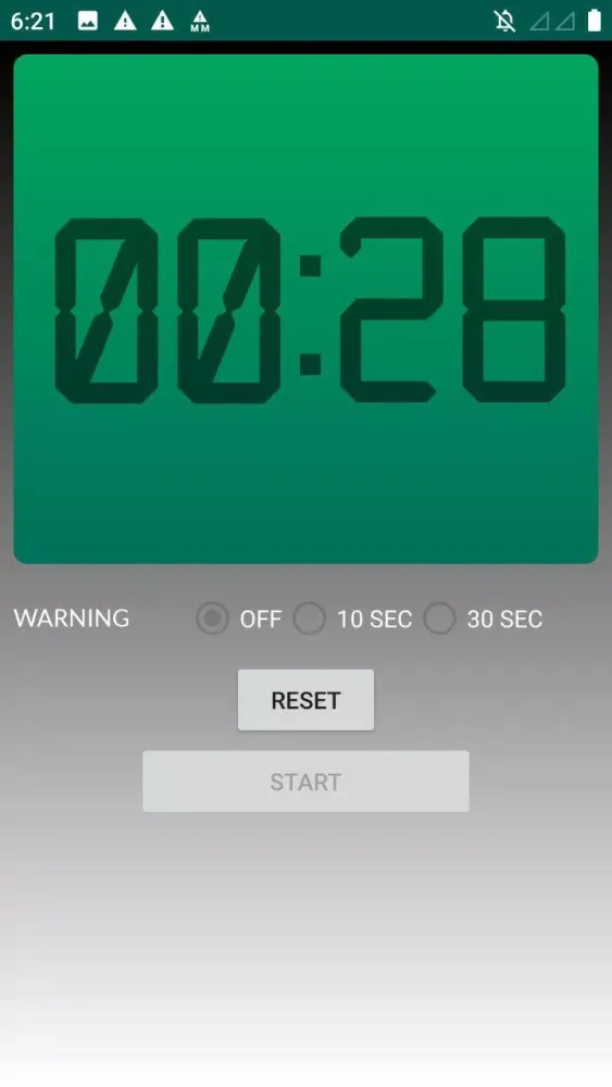 Tangkapan skrin Simple Boxing Timer