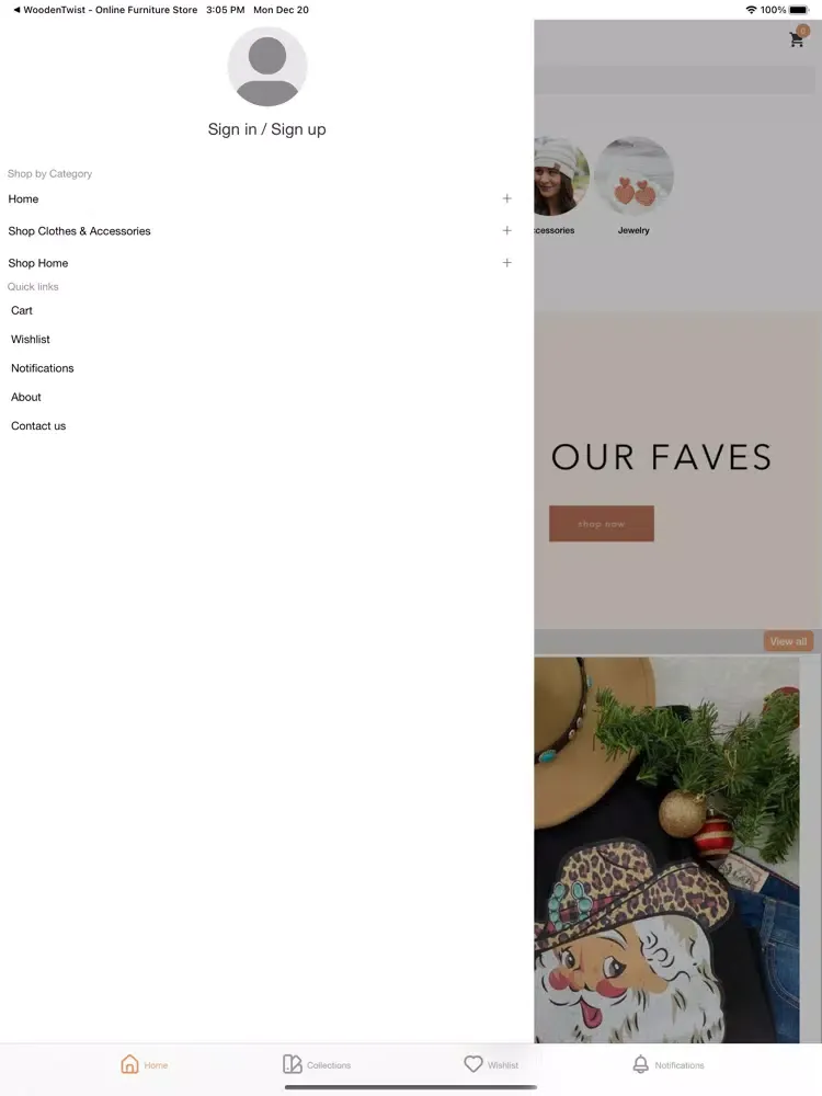 June's Daughter Boutique iPad  Ekran Görüntüleri