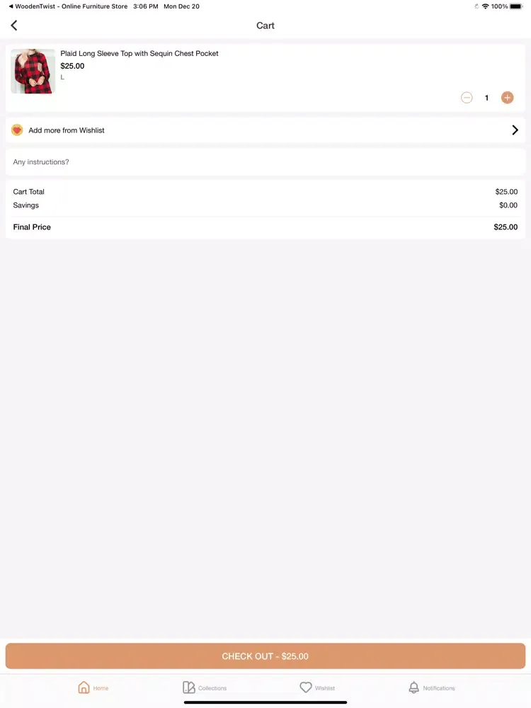June's Daughter Boutique iPad  Ekran Görüntüleri