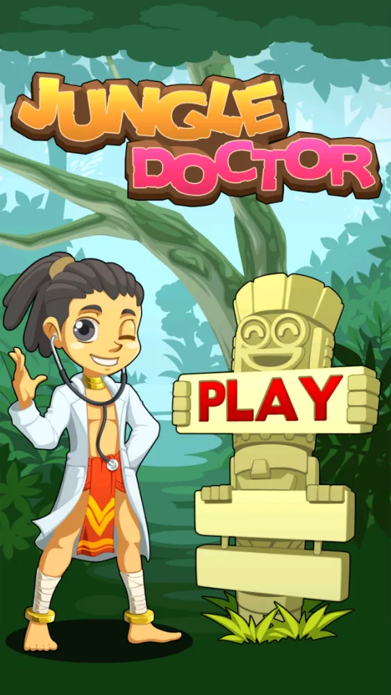 Jungle Doctor - Animal Pets and Vet Rescue Game Ekran Görüntüleri