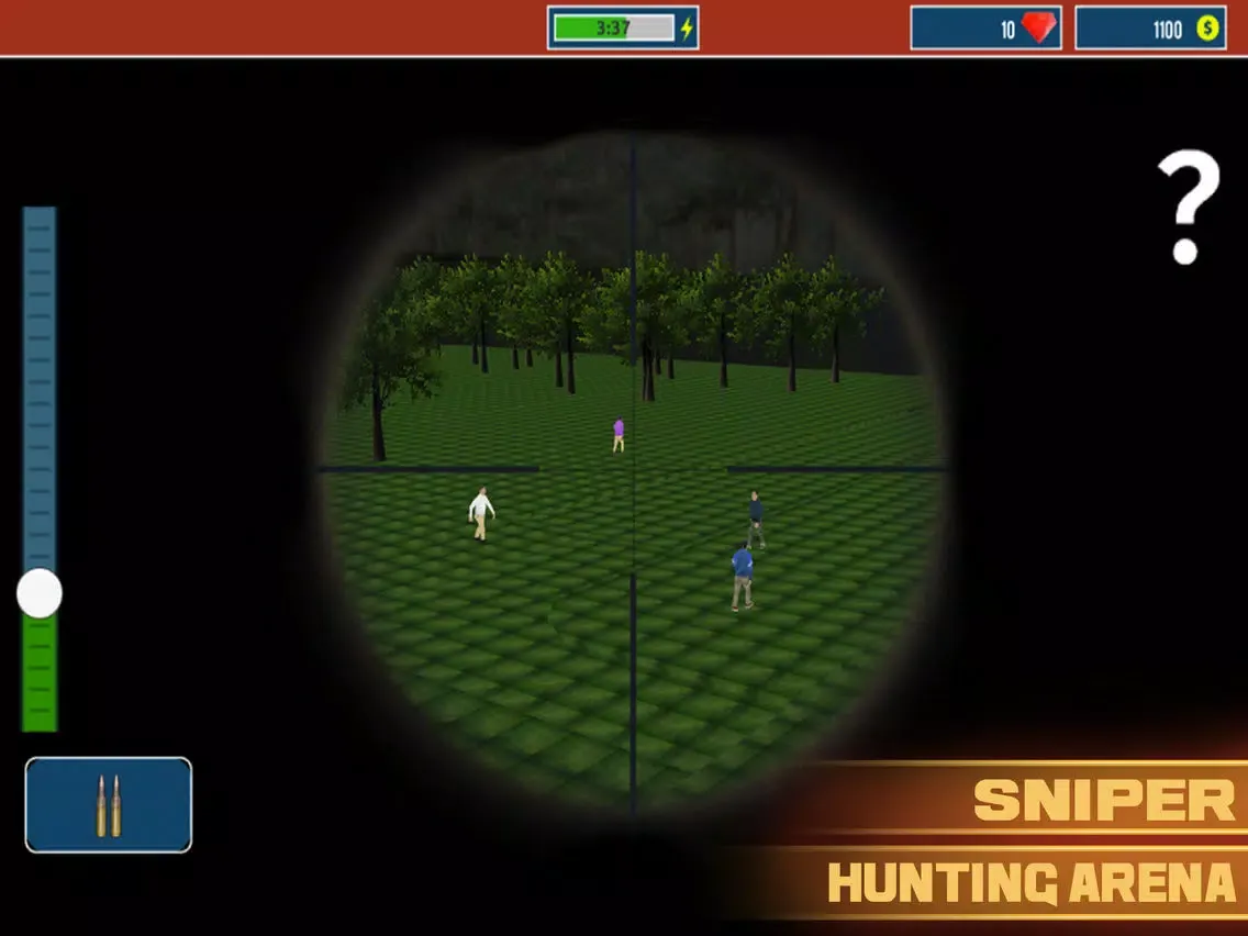 Zrzuty ekranu Jungle Sniper Secret Mission : Shooting Games iPad 