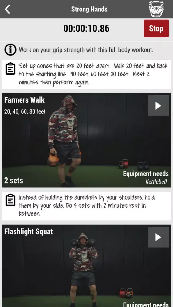 Capturas de pantalla de Jungle Gym WOD
