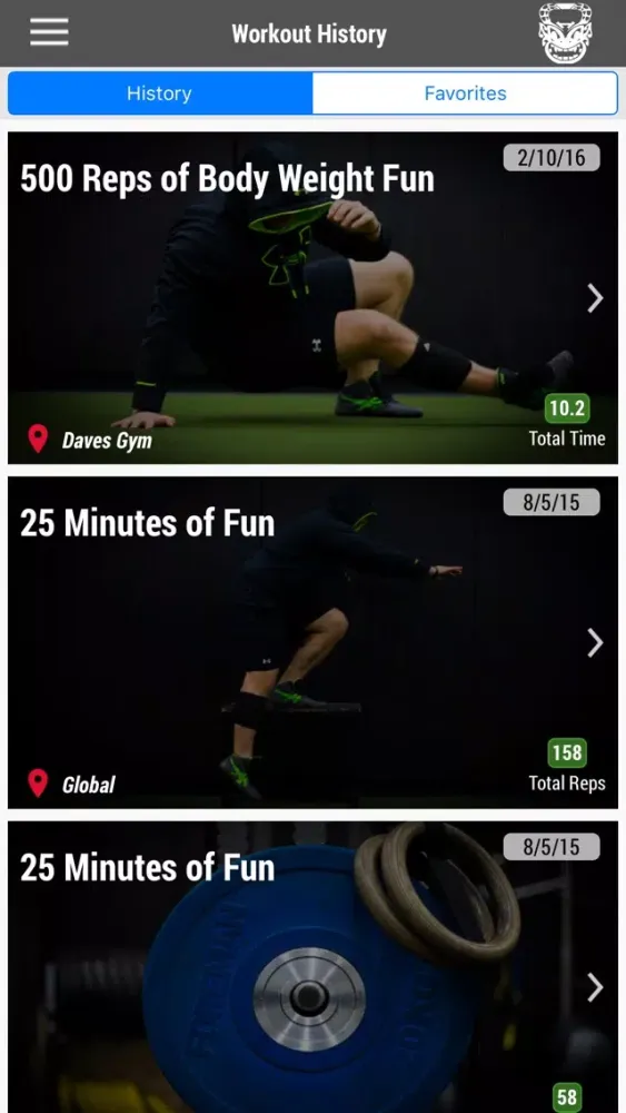 Capturas de pantalla de Jungle Gym WOD