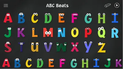 ABC Beats: Kids chalkboard stickers স্ক্রিনশট