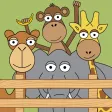 Toddler Puzzle Zoo Animal game