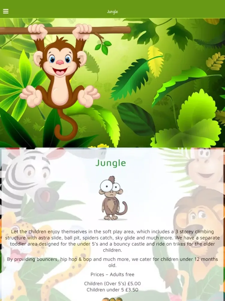 ภาพหน้าจอของ Jungle Madness iPad 