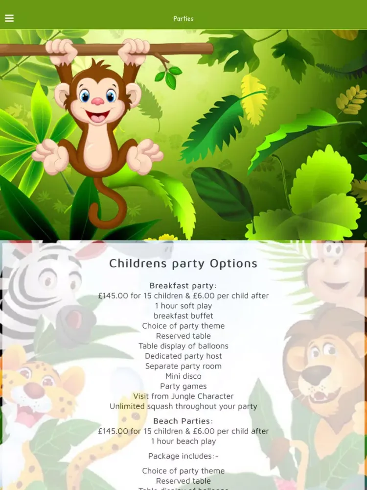 ภาพหน้าจอของ Jungle Madness iPad 