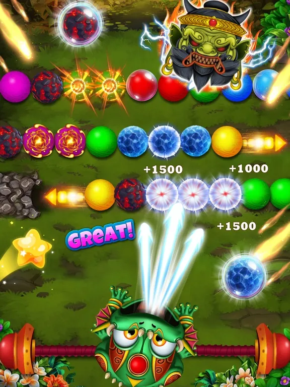 Zrzuty ekranu Zumba Classic - Marble Blast iPad 