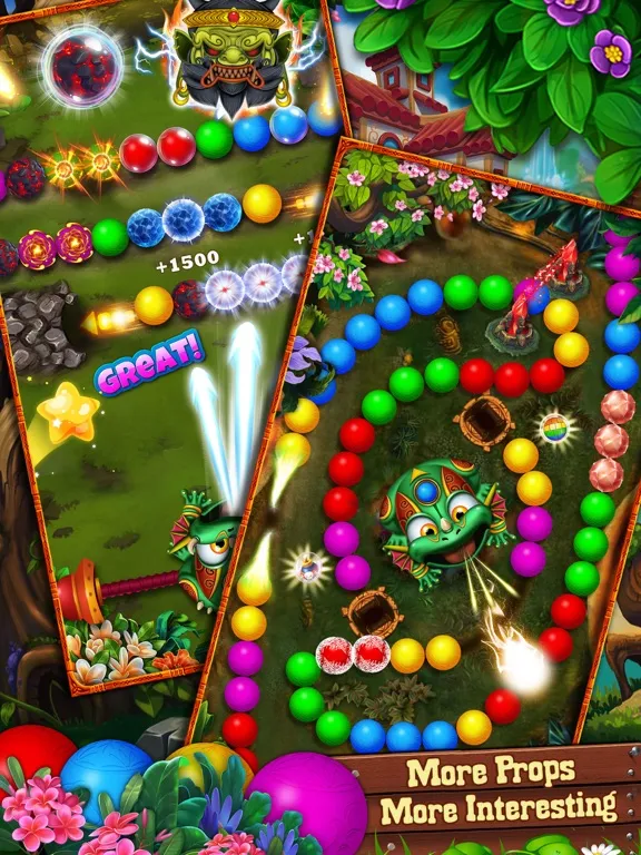 Zrzuty ekranu Zumba Classic - Marble Blast iPad 