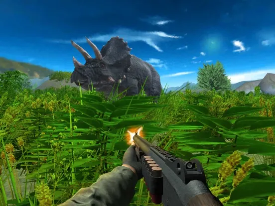Tangkapan layar Jungle Dinosaur Hunter 3D iPad 