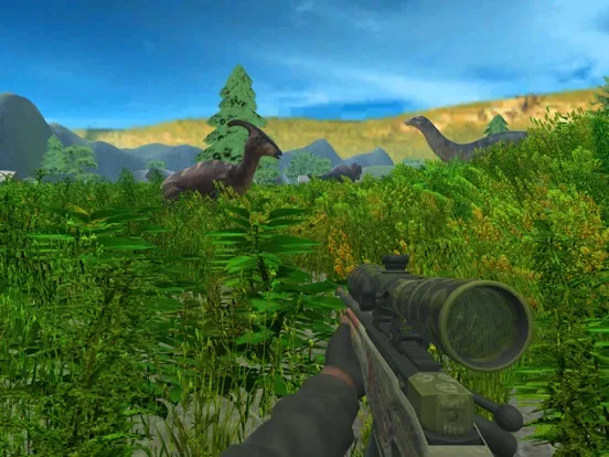 Tangkapan layar Jungle Dinosaur Hunter 3D iPad 